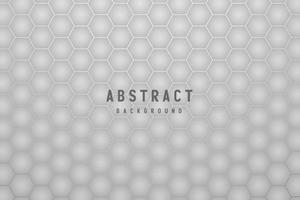 banner Abstract geometric white and gray color background vector illustration.