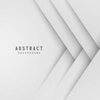 banner Abstract geometric white and gray color background vector illustration.