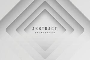 banner Abstract geometric white and gray color background vector illustration.