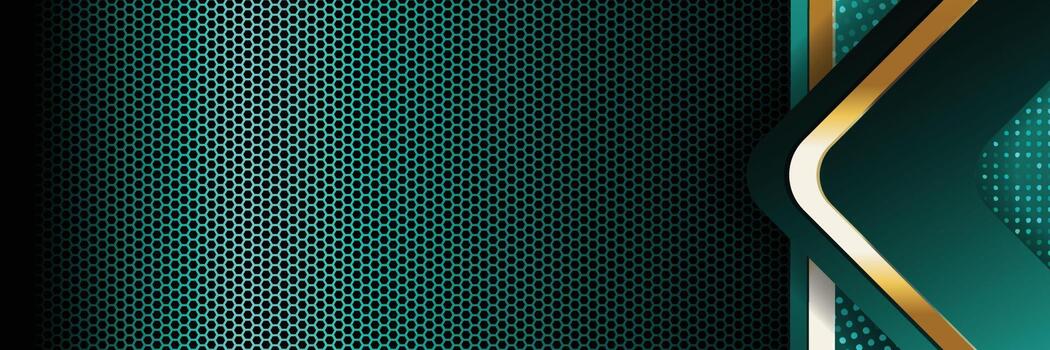 Tablero de fondo de vector abstracto de banner dorado para diseño de texto y mensaje moderno. ilustración vectorial