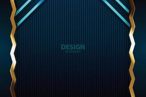 Tablero de fondo de vector abstracto de banner dorado para diseño de texto y mensaje moderno. ilustración vectorial