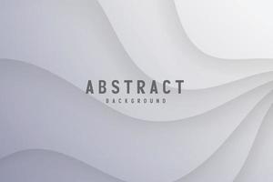 banner Abstract geometric white and gray color background vector illustration.