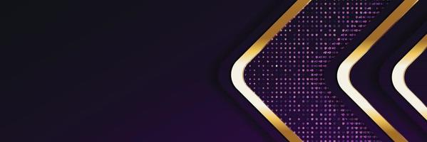 gold banner Abstract vector background board for text and message design modern. vector illustration