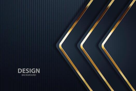 gold banner Abstract vector background board for text and message design modern. vector illustration