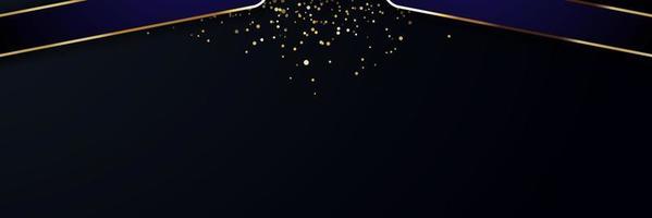 gold banner Abstract vector background board for text and message design modern. vector illustration