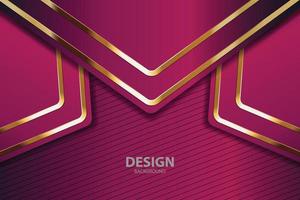 Tablero de fondo de vector abstracto de banner dorado para diseño de texto y mensaje moderno. ilustración vectorial