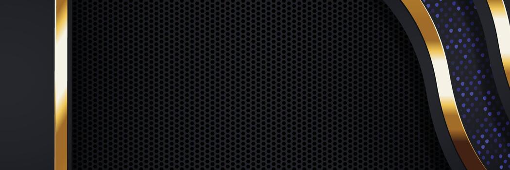 gold banner Abstract vector background board for text and message design modern. vector illustration