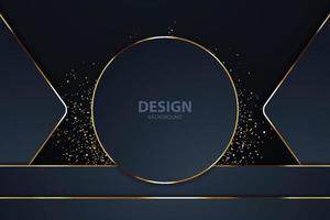 gold banner Abstract vector background board for text and message design modern. vector illustration