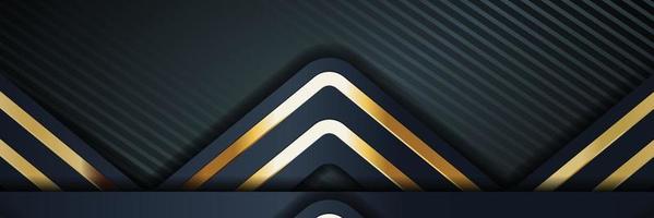 gold banner Abstract vector background board for text and message design modern. vector illustration