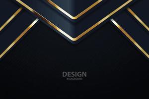 Tablero de fondo de vector abstracto de banner dorado para diseño de texto y mensaje moderno. ilustración vectorial