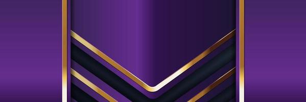 Tablero de fondo de vector abstracto de banner dorado para diseño de texto y mensaje moderno. ilustración vectorial