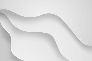 banner Abstract geometric white and gray color background vector illustration.