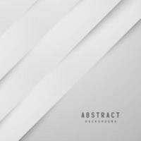 banner Abstract geometric white and gray color background vector illustration.