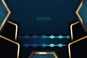 gold banner Abstract vector background board for text and message design modern. vector illustration