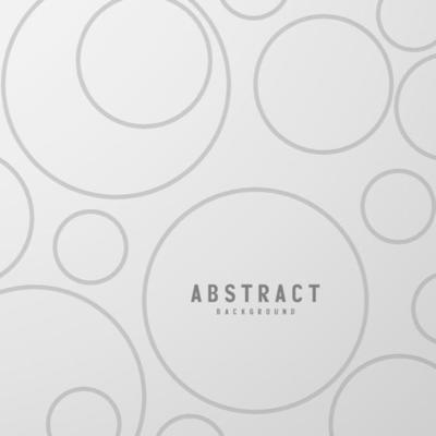 banner Abstract geometric white and gray color background vector illustration.