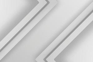 banner Abstract geometric white and gray color background vector illustration.