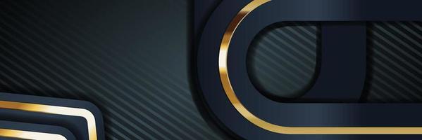 gold banner Abstract vector background board for text and message design modern. vector illustration