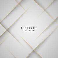 banner Abstract geometric white and gray color background vector illustration.