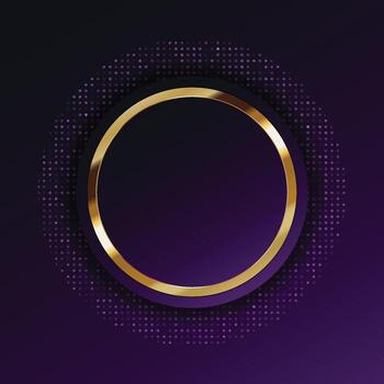 gold banner Abstract vector background board for text and message design modern. vector illustration