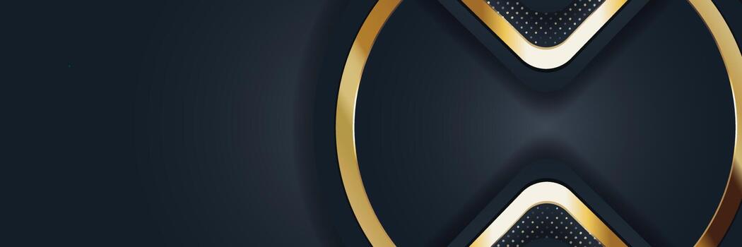 gold banner Abstract vector background board for text and message design modern. vector illustration