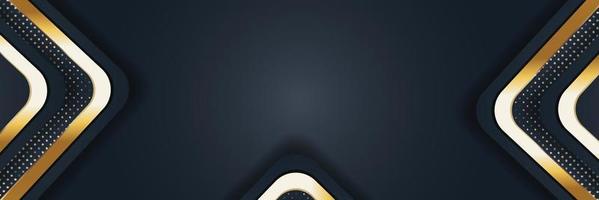 gold banner Abstract vector background board for text and message design modern. vector illustration