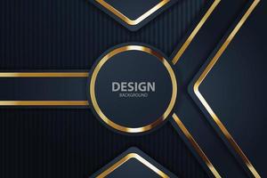 gold banner Abstract vector background board for text and message design modern. vector illustration