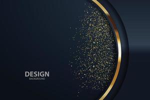 gold banner Abstract vector background board for text and message design modern. vector illustration