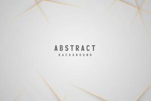 banner Abstract geometric white and gray color background vector illustration.