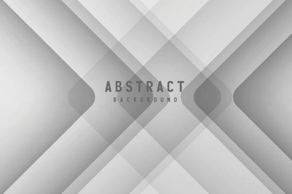 banner Abstract geometric white and gray color background vector illustration.