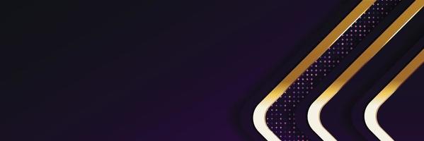 gold banner Abstract vector background board for text and message design modern. vector illustration