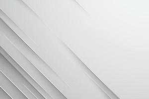 banner Abstract geometric white and gray color background vector illustration.