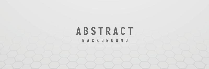 banner Abstract geometric white and gray color background vector illustration.