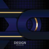 Tablero de fondo de vector abstracto de banner dorado para diseño de texto y mensaje moderno. ilustración vectorial