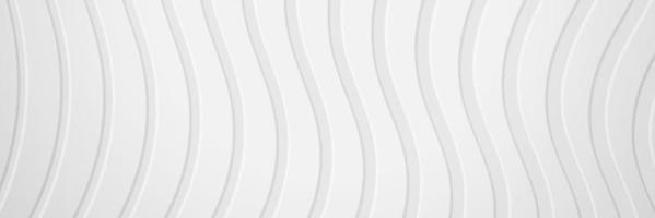 Ilustración de vector de fondo de color blanco y gris geométrico abstracto de banner.