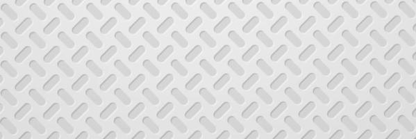 banner Abstract geometric white and gray color background vector illustration.