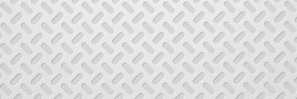 banner Abstract geometric white and gray color background vector illustration.