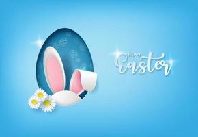 Illustration of Easter day vector