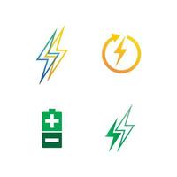 Battery icon and charging, charge indicator Vector logo design level Battery Energy Power running low up status batteries set logo Charge level illustration