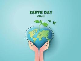 environment and earth day concept vector