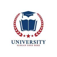 Shield College University Logo Vector