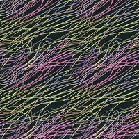 Seamless pattern with hand drawn abstract lines, doodles vector