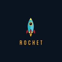 rocket icon vector graphic illustration logo design