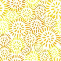 Seamless pattern with colorful hand drawn abstract round elements, doodles vector