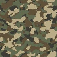 Earth Tone Camouflage Seamless Pattern vector