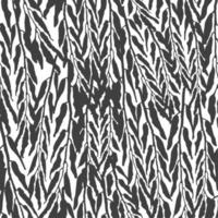 Seamless colorful pattern with foliage and plants vector