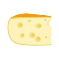 ilustración de queso vector