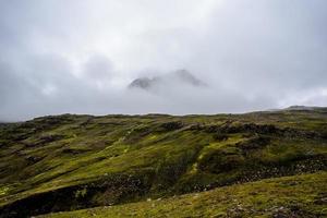 2021 08 16 Borgarfiordur Eystri mountains and clouds photo