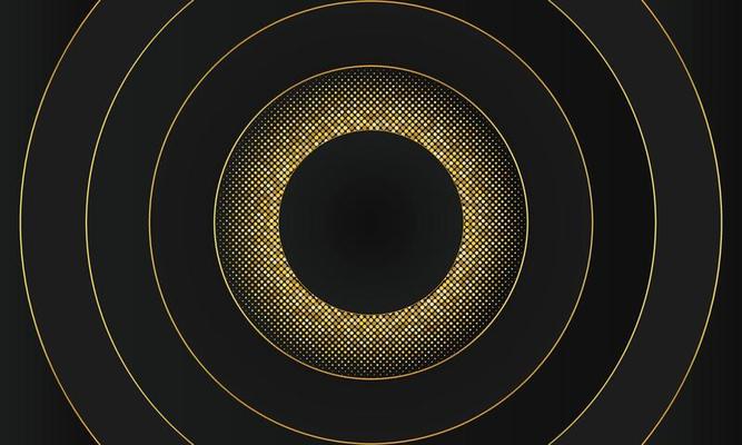 Luxury Background Circle pile up free vector