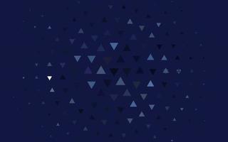 Light BLUE vector pattern in polygonal style.