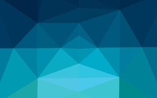 Light BLUE vector polygonal template.